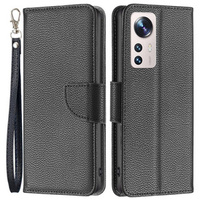 Etui z klapką do Xiaomi 12 Lite, Wallet, czarne