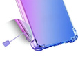 Etui Gradient Dropproof do Honor 400 Lite, Fioletowe / niebieskie