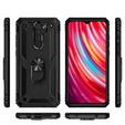 Etui pancerne do Xiaomi Redmi Note 8 Pro, Nox Case Ring, czarne