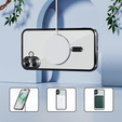 Etui do iPhone 16 Plus, Electro MagSafe, czarne + Szkło na ekran