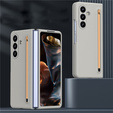 Etui ze szkłem i rysikiem do Samsung Galaxy Z Fold7 – szare