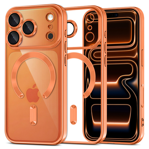 Etui do iPhone 17 Pro Max Electro MagSafe – pomarańczowe