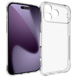 Przezroczyste etui TPU do iPhone 17 Pro Max – wzmacniane rogi, ochrona aparatów