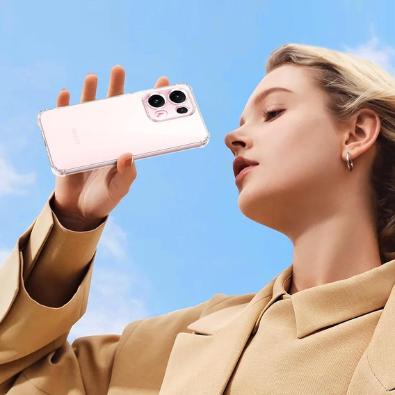 Etui do Oppo Reno 13 Pro, Dropproof, przezroczyste