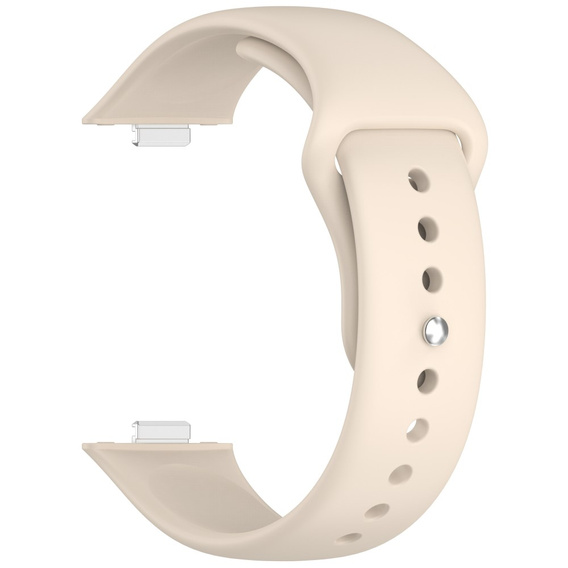 Pasek Silikonowy do Huawei Watch Fit 4 / 4 Pro / 3, Beżowy