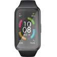 2w1 Etui z osłoną na ekran do Huawei Band 6/7, Czarne