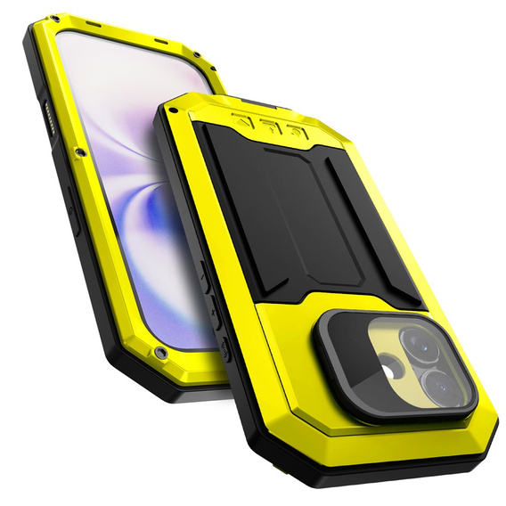 Etui pancerne do iPhone 17, R-JUST, żółte