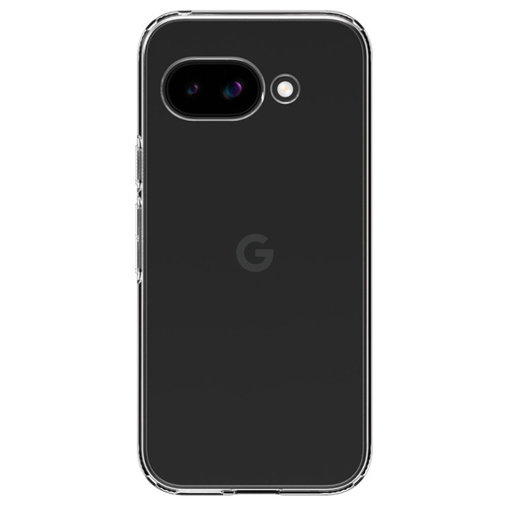 Etui Spigen do Google Pixel 9A, Crystal Flex, przezroczyste + Szkło Hartowane 9H