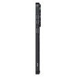Etui z MagSafe Spigen do Samsung Galaxy S25 Edge, Ultra Hybrid, matowe / czarne + Szkło Hartowane 9H