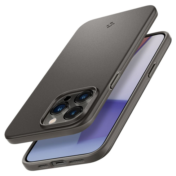 Etui Spigen do iPhone 14 Pro Max, Thin Fit, Gunmetal