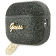 Etui Guess do AirPods Pro 2, Flake Charm, Brokat Zielone