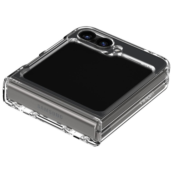 Etui Spigen do Samsung Galaxy Z Flip7 FE / Z Flip6, Ultra Hybrid, przezroczyste