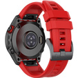 Pasek Silikonowy QuickFit 20mm do Garmin Fenix 5S/6S/7S/ 8 43mm, Czerwony