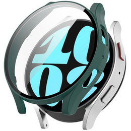 2w1 Etui + Szkło Hartowane do Samsung Galaxy Watch 6 44mm, Zielone