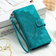 Etui z klapką do Xiaomi Redmi Note 13 Pro 4G / Xiaomi Redmi Note 14S / Xiaomi Poco M6 Pro 4G, Mandala, zielone