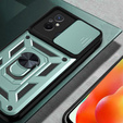 Etui pancerne do Xiaomi Redmi 12C, CamShield Slide, zielone
