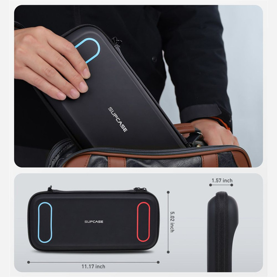 SUPCASE Carrying Mini do Nintendo Switch 2, Etui dla Konsoli - czarne