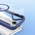 Etui z klapką Dux Ducis do iPhone 17, Skin X Pro, do MagSafe, granatowe