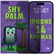 Szkło Hartowane Prywatyzujące Shy Palm do iPhone 14 Pro Max
