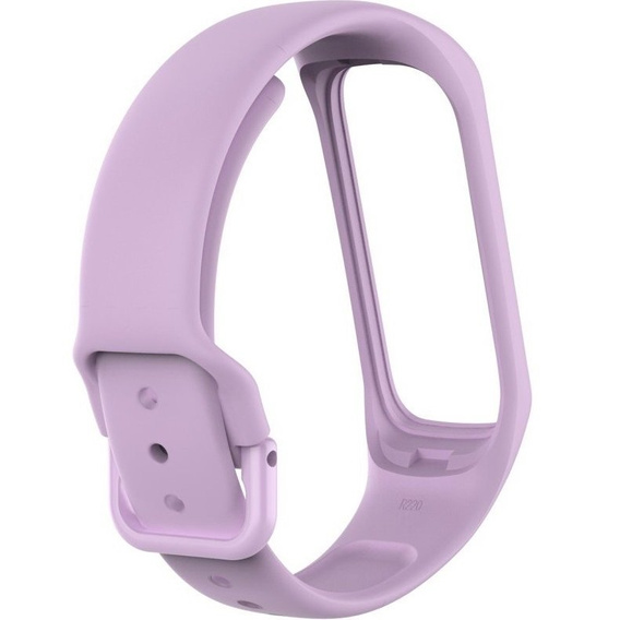 Pasek Silikonowy do Samsung Galaxy Fit 2 SM-R220, Lawendowy