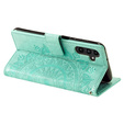 Etui z klapką do Samsung Galaxy A55 5G, Mandala, zielone