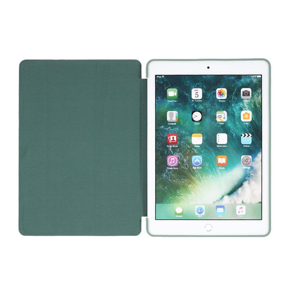 Etui do iPad 10.2" 2021/2020/2019 (9/8/7 gen.), Smartcase, ciemnozielone