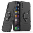 Etui do Samsung Galaxy A50/A50S/A30S, Kickstand Ring, czarne