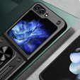 Etui pancerne do Samsung Galaxy Z Flip5 5G, Nox Case Ring, czarne