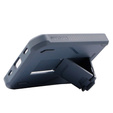 Etui pancerne do Samsung Galaxy Z Flip 4 5G, Dexnor z klipsem, granatowe