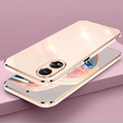 Etui do Oppo A38 4G / Oppo A18 4G, Glamour CamShield, różowe rose gold