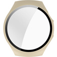 2w1 Etui + Szkło Hartowane do Huawei Watch 5 42mm, Beżowe