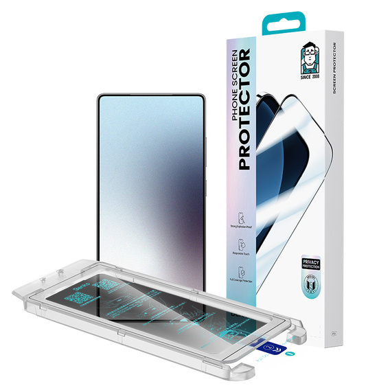 Szkło Hartowane BENKS do Samsung Galaxy S25 Ultra, Ultra Shield Privacy Glass, czarne