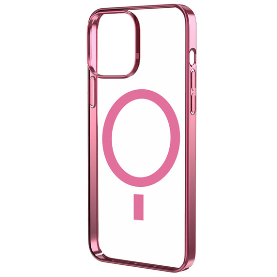 Etui do iPhone 13 Pro Max, ERBORD Hybrid MagSafe Case, różowe
