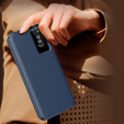 Etui z klapką do Samsung Galaxy S24 Ultra, Smart View Wallet, niebieskie