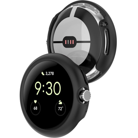 Etui do Google Pixel Watch, Czarne