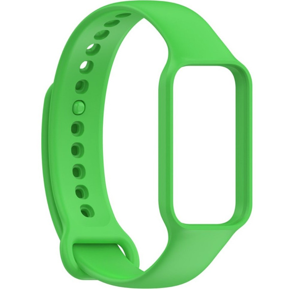 Pasek Silikonowy do Xiaomi Redmi Smart Band 2 / Xiaomi Smart Mi Band 8 Active, Zielony