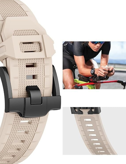 Pasek do Samsung Galaxy Watch Ultra 47mm (2025 / 2024), Beżowy