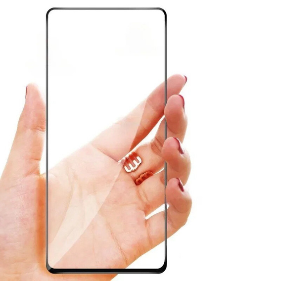 Szkło Hartowane 3D do OnePlus Nord CE4 Lite, czarna ramka