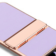 Etui do Samsung Galaxy Z Flip 4 5G, ElectroLeather, fioletowe
