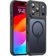 Etui do iPhone 17 Pro Max, Matt Case, do Magsafe, matowe czarne