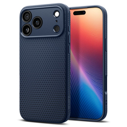 Etui Spigen do iPhone 17 Pro, Liquid Air, Navy Blue