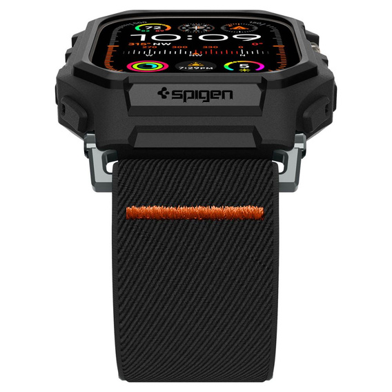 Pasek z etui Spigen do Apple Watch Ultra 1/2/3 49mm, Lite Fit Pro, Czarny