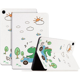 Etui z klapką do Samsung Galaxy Tab A9+, driving dinosaur