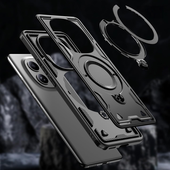 Etui magnetyczne do Xiaomi Redmi Note 15 5G / Poco M8 5G, czarne