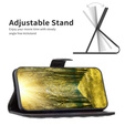 Etui z klapką do Samsung Galaxy A56 5G, Wallet, BINFEN COLOR, czarne