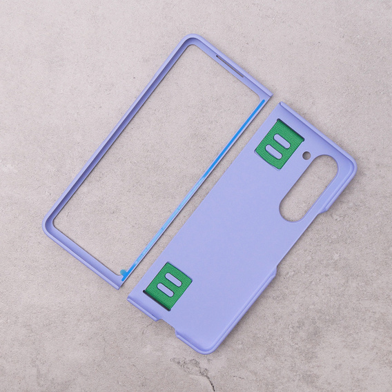 Etui do Samsung Galaxy Z Fold6 5G, z rączką, fioletowe