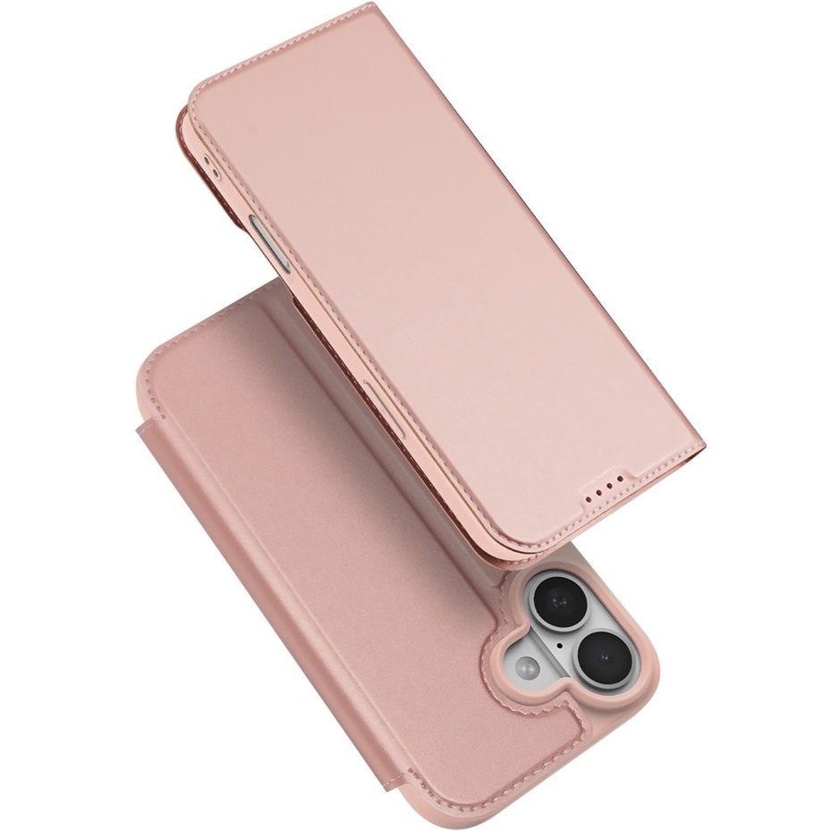 Etui z klapką Dux Ducis do iPhone 17, Skin Pro, różowe