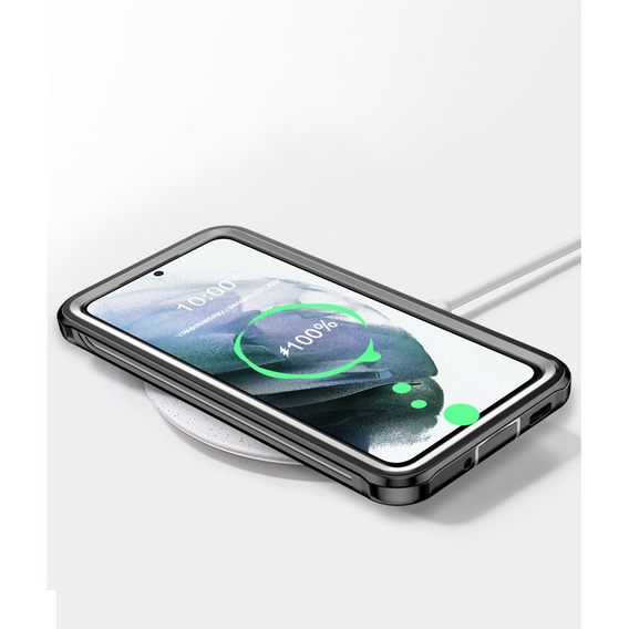 Etui do Samsung Galaxy S21, Full Body, Czarne