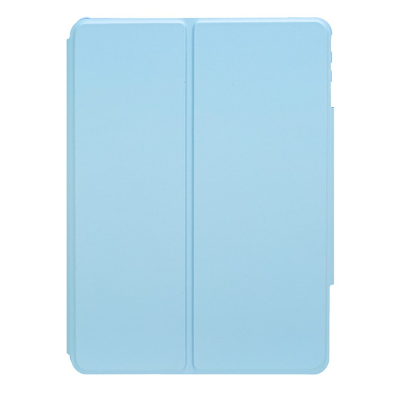 Etui z klawiaturą do iPad 11" 2025 A16 (11 gen.) / iPad 10.9" 2022 (10 gen.), Rotary 360° Leather, jasnoniebieskie