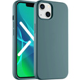 Etui ERBORD do iPhone 13 mini, Silicone, Pine Needle Green